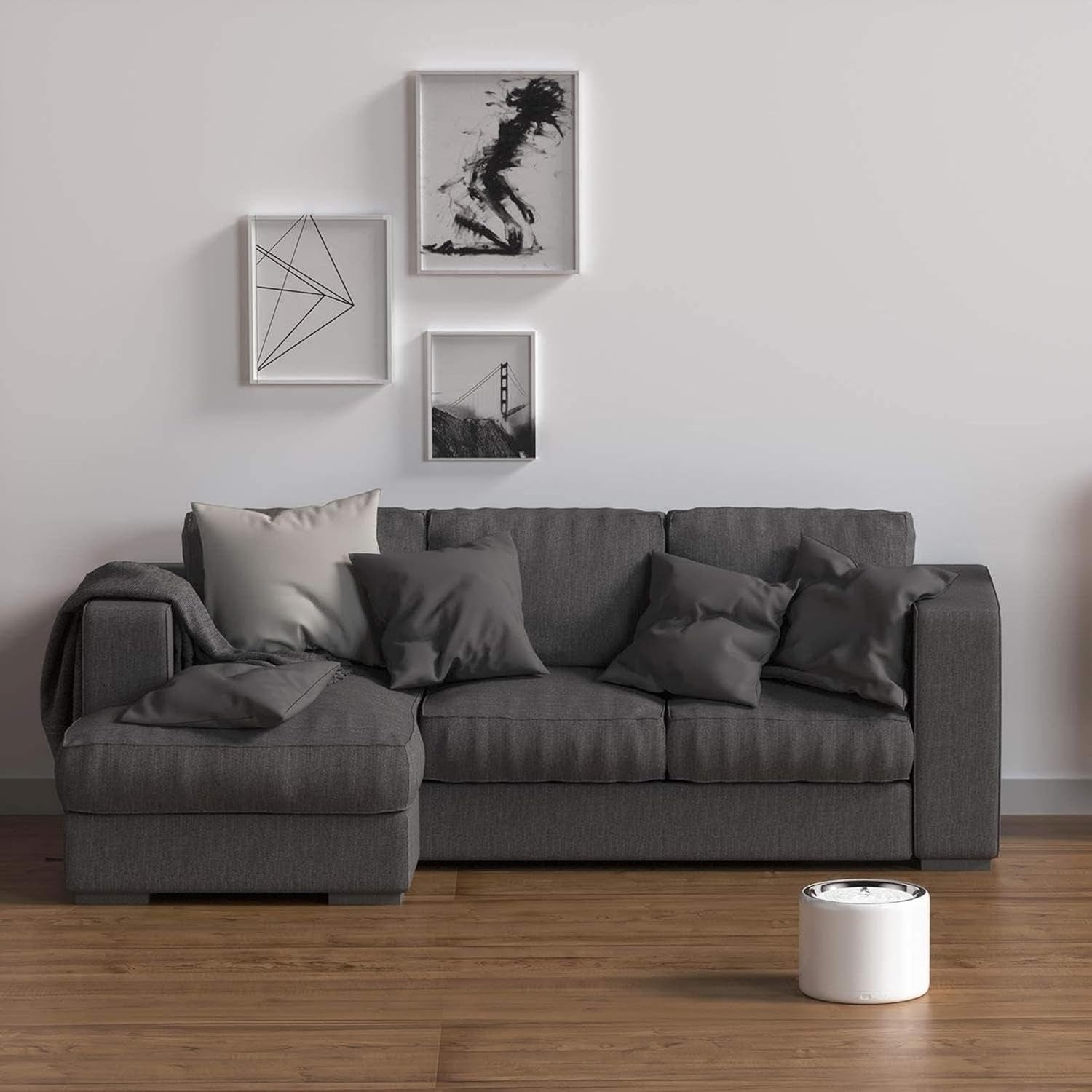 PETKIT EVERSWEET Fuente Para Gatos, Acero Inoxidable, Bomba Inalámbrica, Control De App, 1.8L Bebedero Gatos/Perros, Ultrasilencioso, Filtro Triple, 3 Flujos De Agua, No Es Fácil De Retener Bacterias