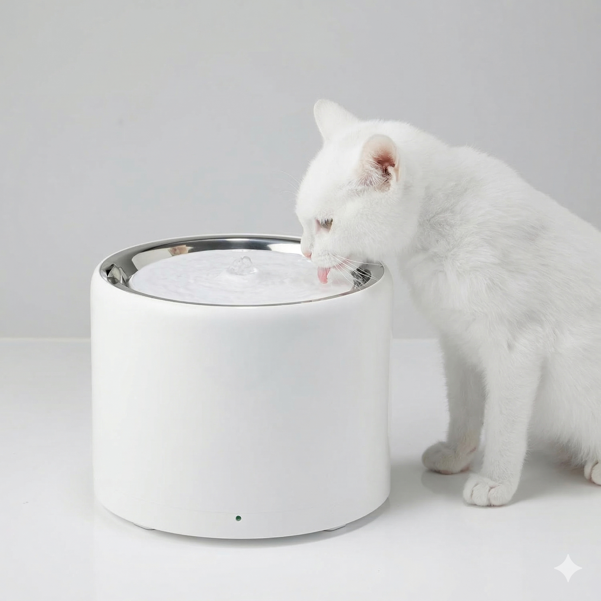 Fuente para Mascotas Petkit Acero Inoxidable 1.8L | Ultrasilenciosa Filtro Multicapa